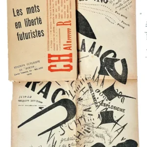 Marinetti, Mots en liberté, Futurismo