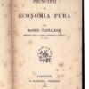 Pantaleoni Economia Pura 1889