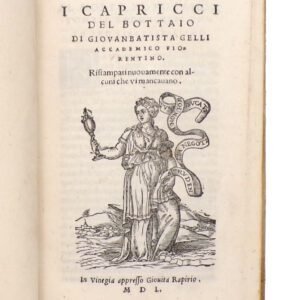 Gelli Bottaio e Circe Indice dei Libri Proibiti 1550
