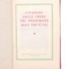 Libretto Rosso Mao Prima edizione
