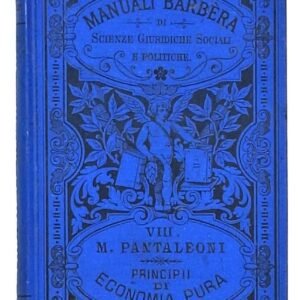 Pantaleoni Economia Pura 1889