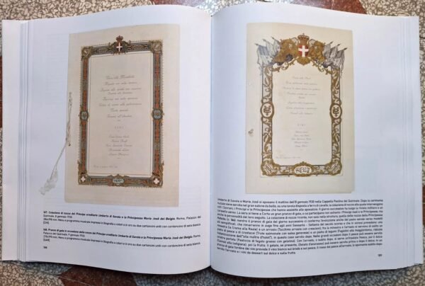 Menu Nozze Umberto e Maria José, 1930 - immagine 2