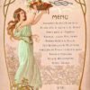 Menu Ballo a Corte 26 febbraio 1906