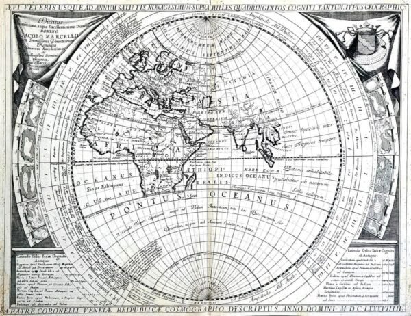 Planisfero Coronelli 1690