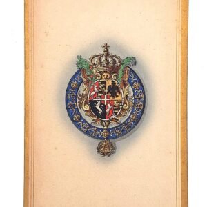 Menu Savoia Umberto I 8 maggio 1898 Moti di Milano e Campionato di Serie A