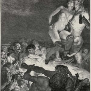 Otto Greiner, Der Teufel zeigt das Weib dem Volke, (Il Diavolo mostra la Donna al Popolo), 1898